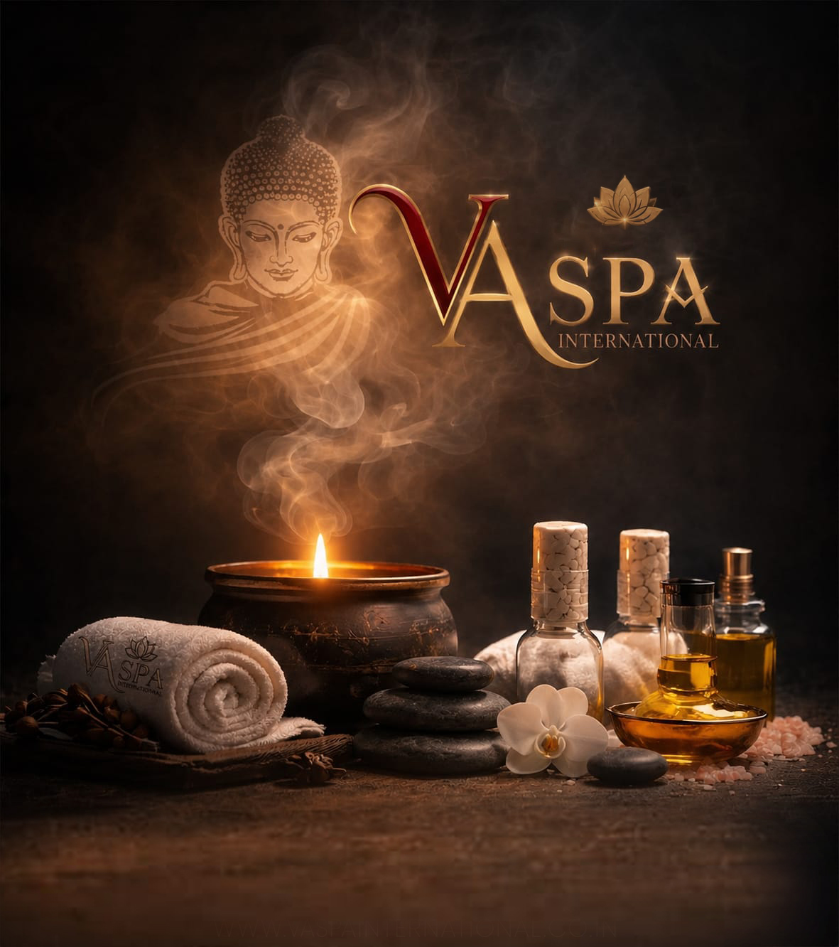 Luxury spa relaxation suite